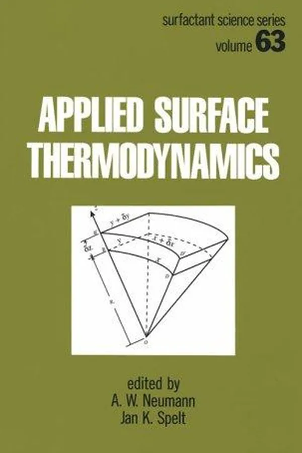 Cover of Applied surface thermodynamics