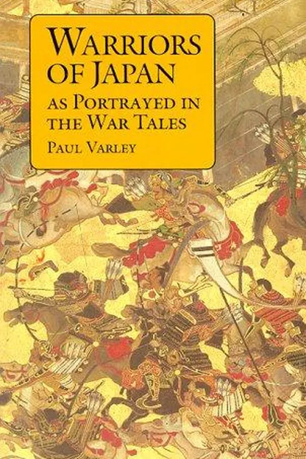 Capa de Warriors of Japan as portrayed in the war tales