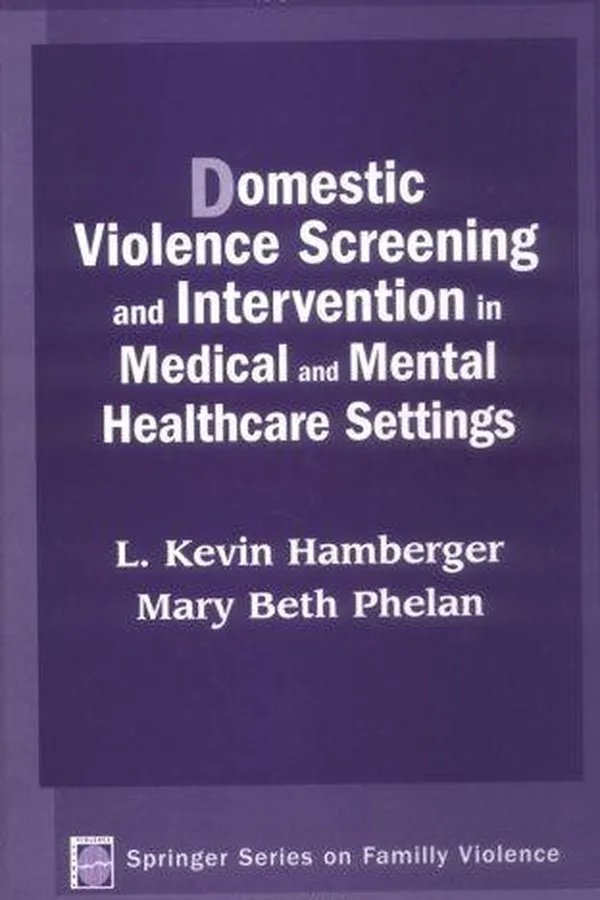 Capa de Domestic violence screening and intervention in medical and mental healthcare settings