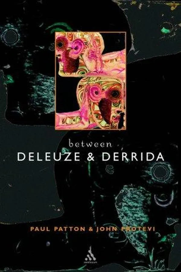 Capa de Between Deleuze and Derrida