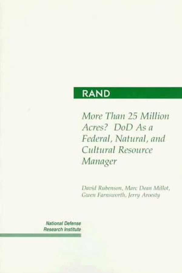 Capa de More Than 25 Million Acres?