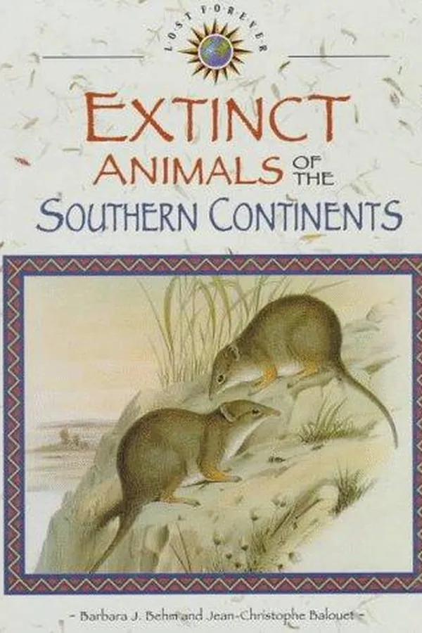 Capa de Extinct animals of the southern continents
