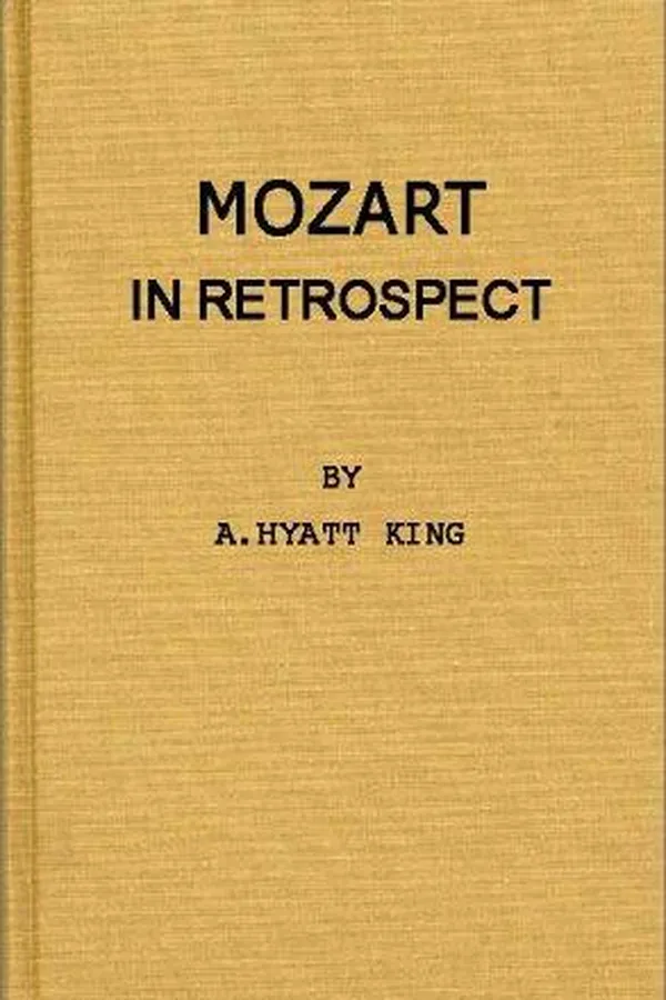 Capa de Mozart in retrospect