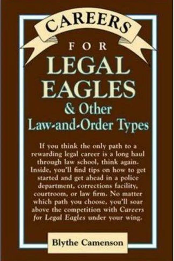 Capa de Careers for legal eagles & other law-and-order types