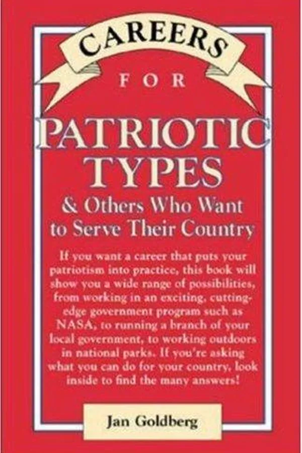 Capa de Careers for patriotic types & others who want to serve their country