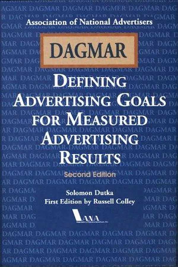 Capa de DAGMAR, defining advertising goals for measured advertising results