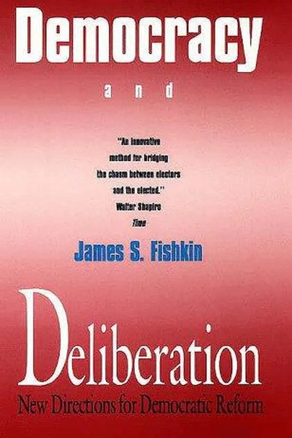 Capa de Democracy and deliberation
