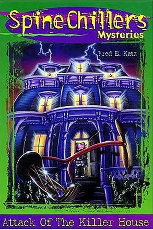 Capa de Attack of the Killer House Spinechillers Mysteries #2