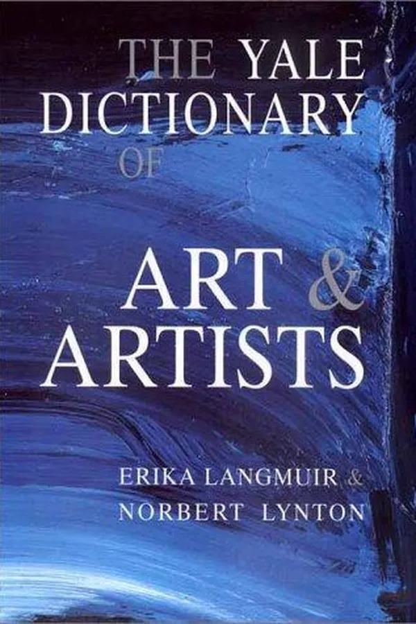 Capa de The Yale dictionary of art and artists