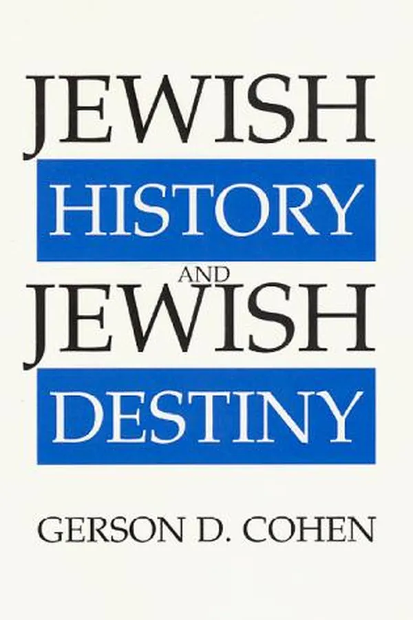 Capa de Jewish history and Jewish destiny