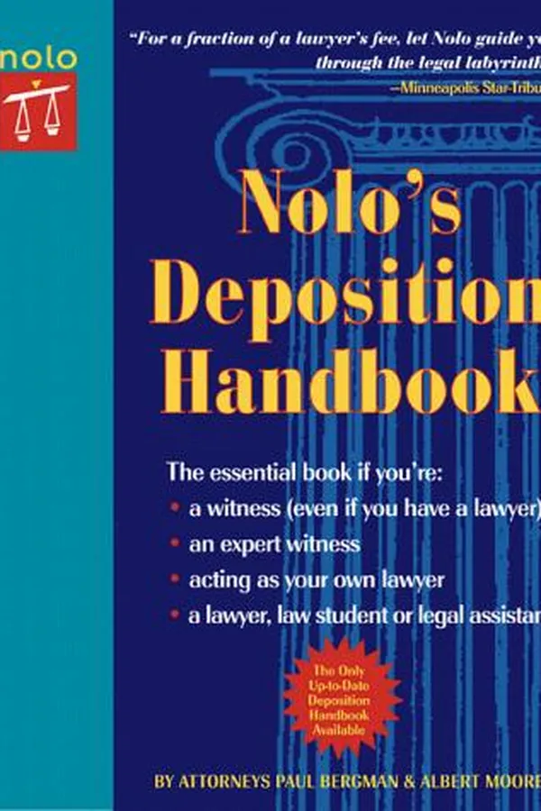Capa de Nolo's deposition handbook