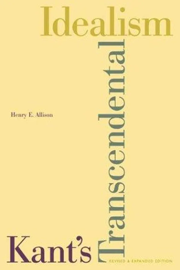 Capa de Kant's transcendental idealism