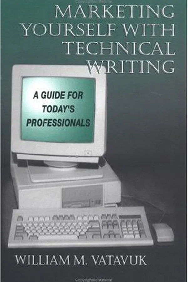 Capa de Marketing yourself with technical writing