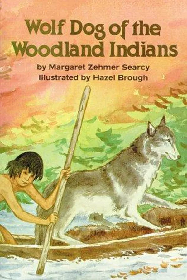 Capa de Wolf dog of the Woodland Indians