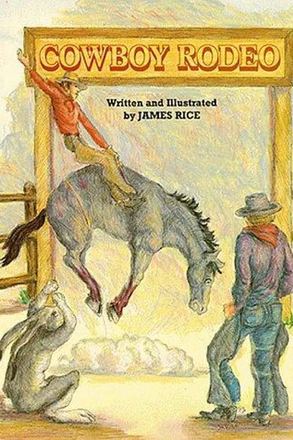 Capa de Cowboy rodeo
