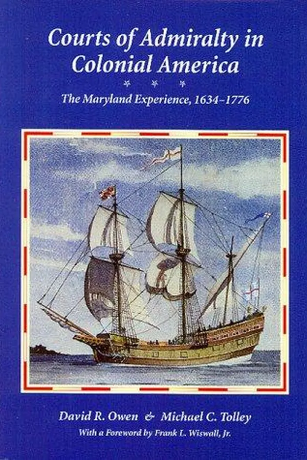 Capa de Courts of admiralty in colonial America