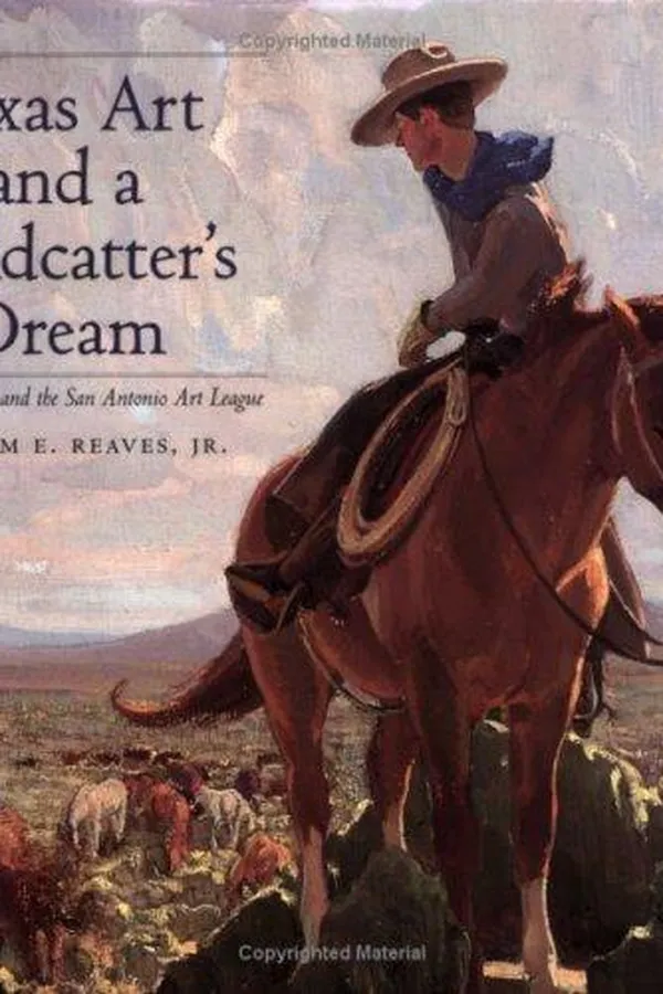Capa de Texas art and a wildcatter's dream