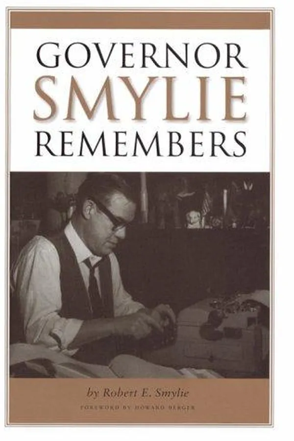 Capa de Governor Smylie remembers