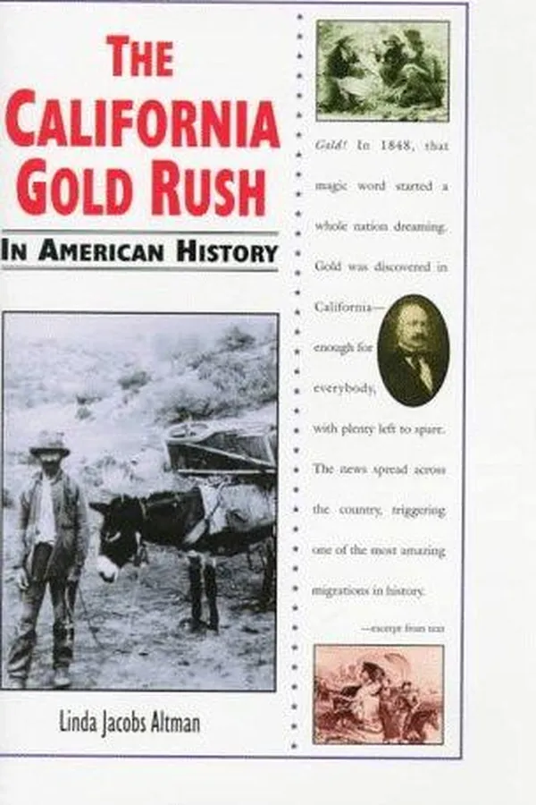 Capa de The California gold rush in American history