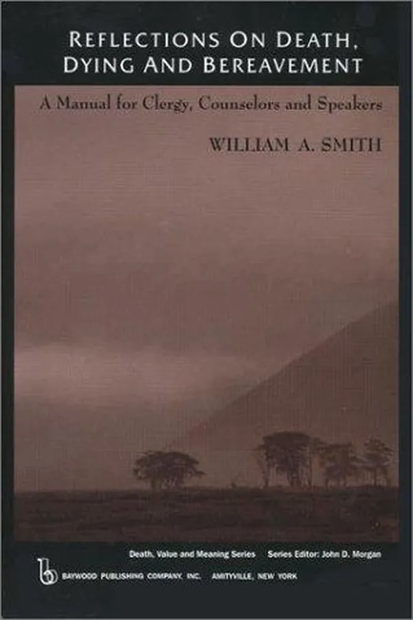 Capa de Reflections on Death, Dying, and Bereavement