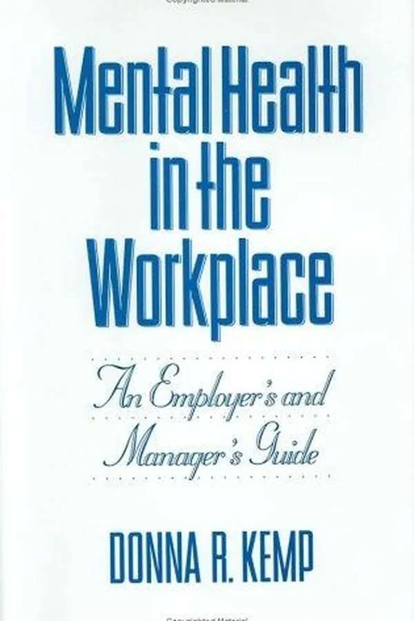 Cover of Mental health in the workplace