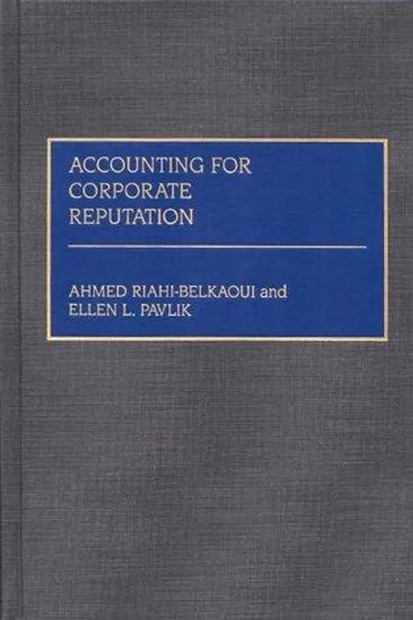 Capa de Accounting for corporate reputation