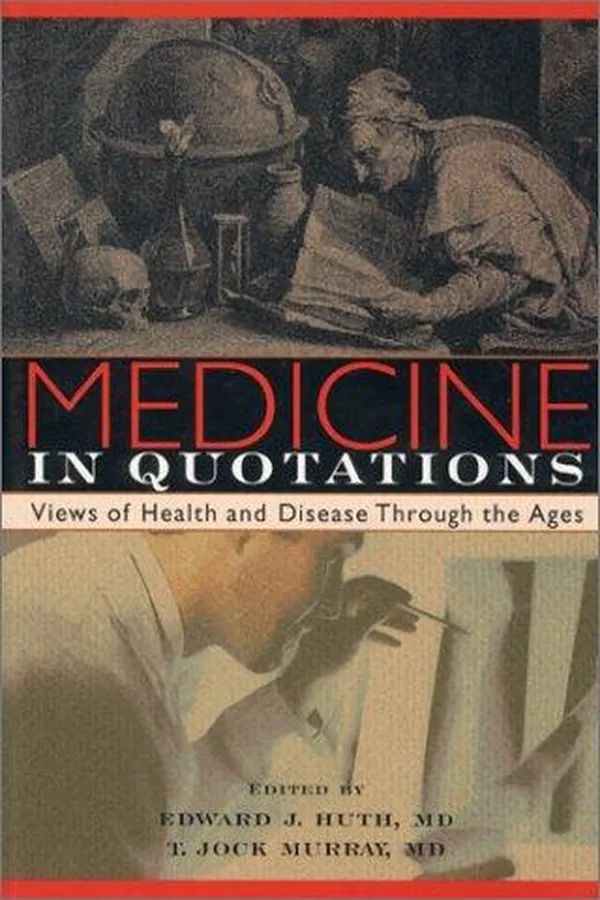 Capa de Medicine in quotations