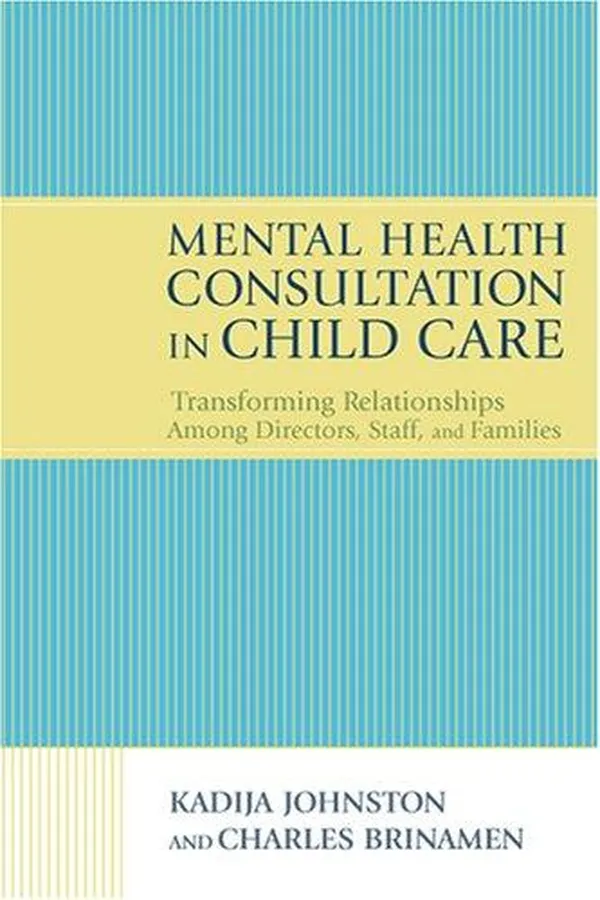 Capa de Mental health consultation in child care