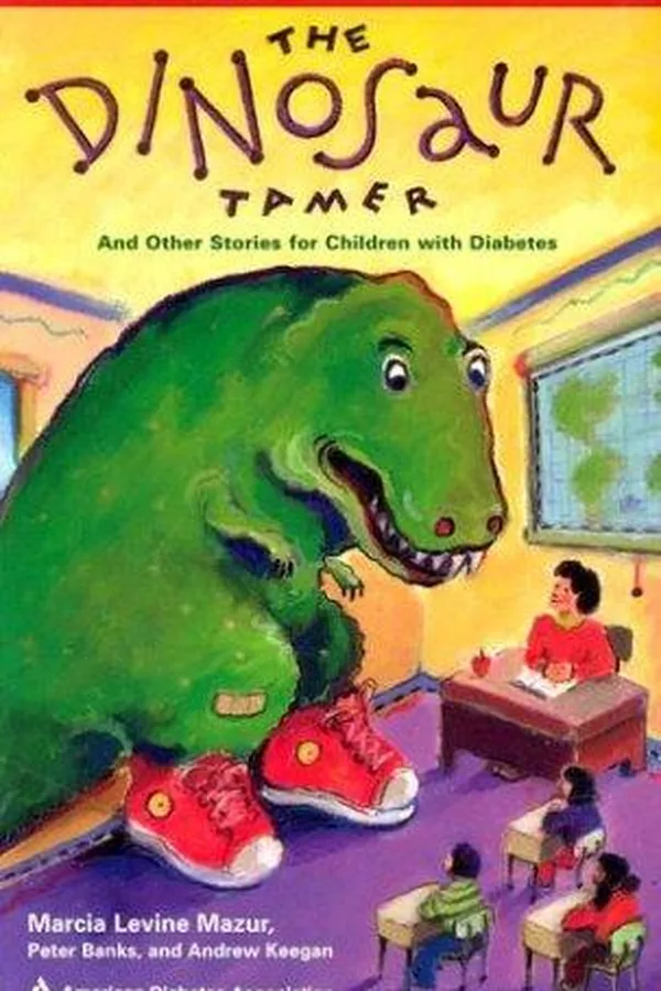 Capa de The dinosaur tamer and other stories for children with diabetes