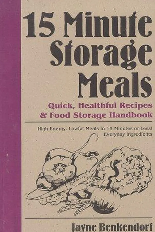 Capa de 15 Minute Storage Meals