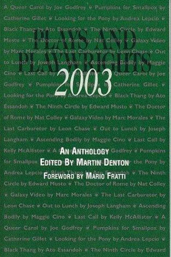 Capa de Plays and playwrights, 2004