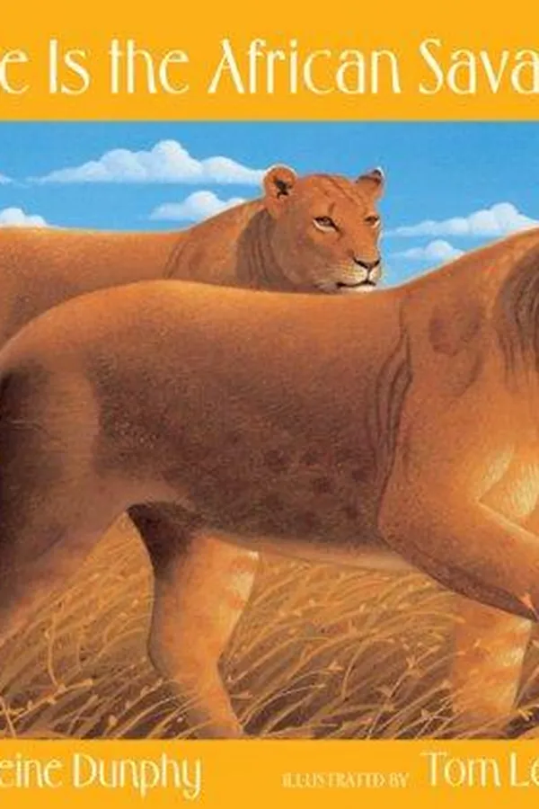 Capa de Here Is the African Savanna