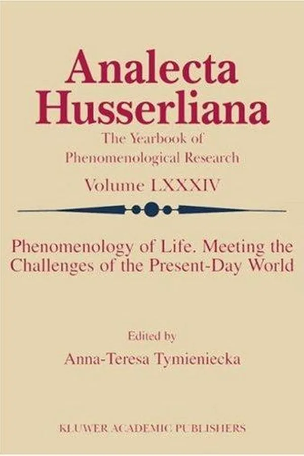Capa de Phenomenology of life