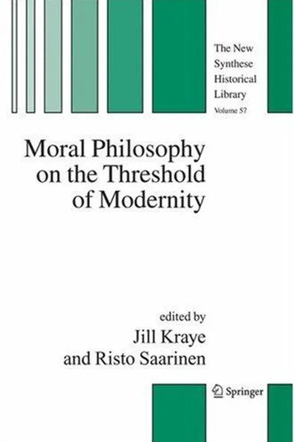 Capa de Moral philosophy on the threshold of modernity