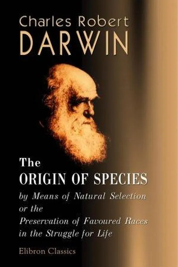 Capa de The origin of species by means of natural selection, or, The preservation of favoured races in the struggle for life