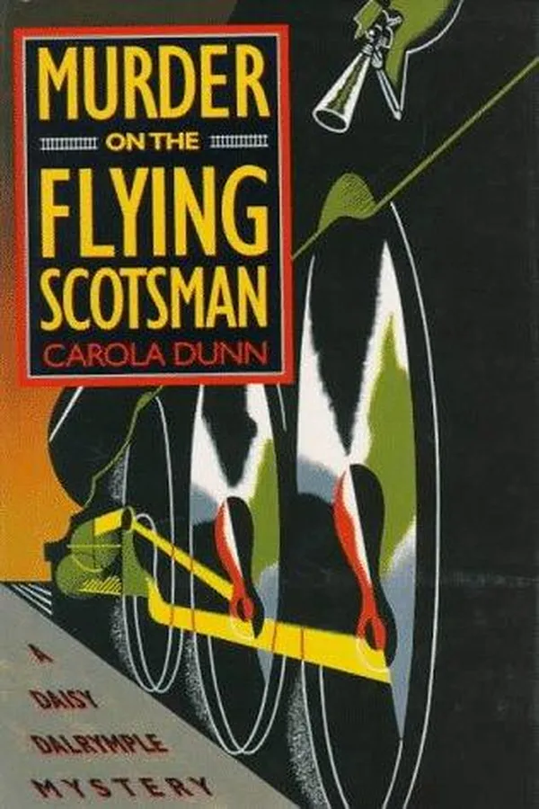 Capa de Murder on the Flying Scotsman (Daisy Dalrymple #4)
