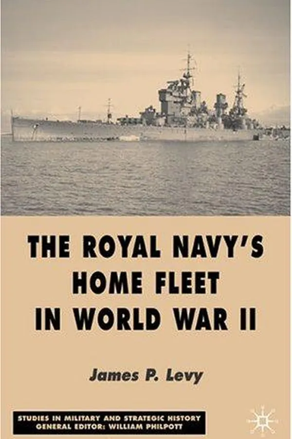 Capa de The Royal Navy's Home Fleet in World War II