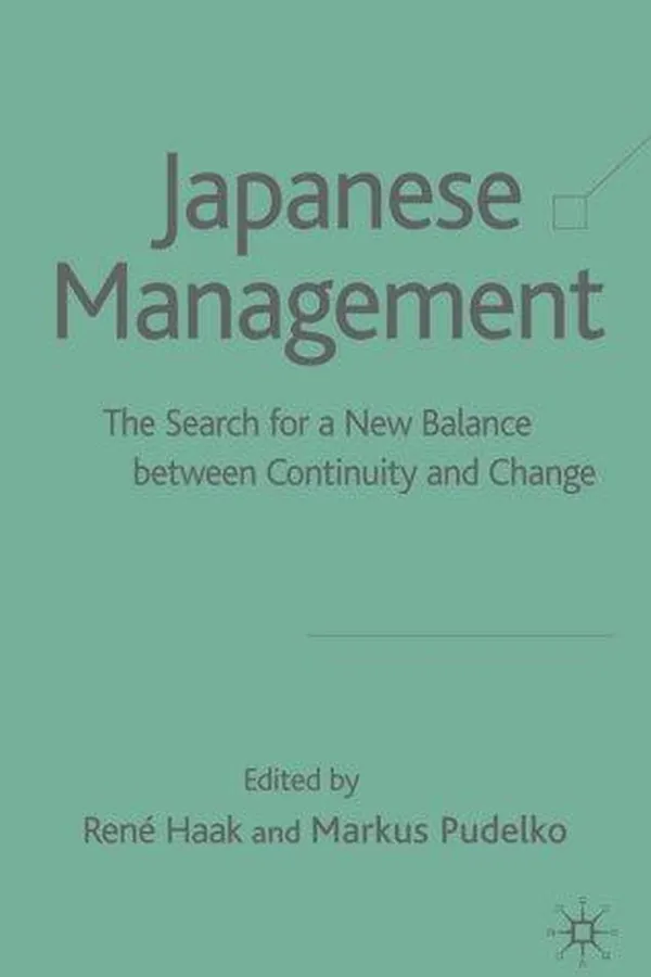 Capa de Japanese management