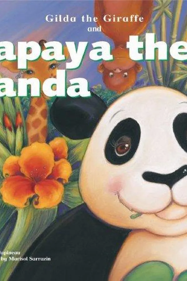 Capa de Gilda the giraffe and Papaya the panda