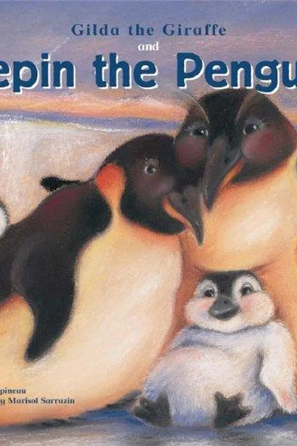 Capa de Gilda the giraffe and Pepin the penguin
