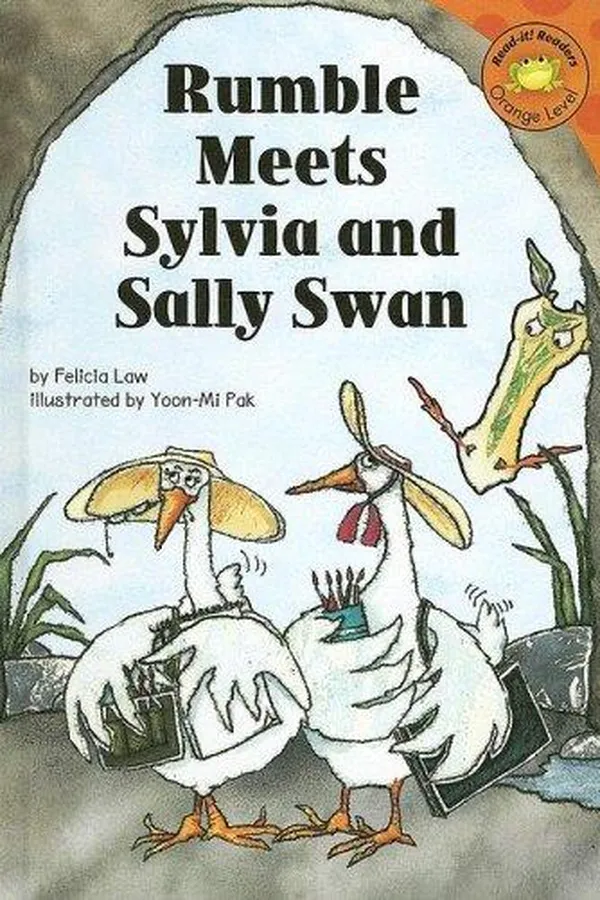Capa de Rumble meets Sylvia and Sally Swan