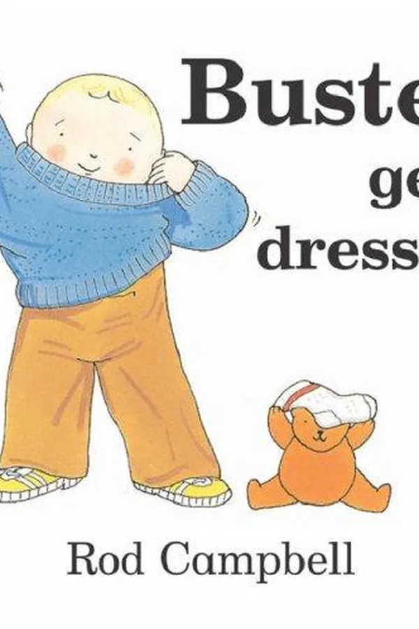 Capa de Buster Gets Dressed (Buster)