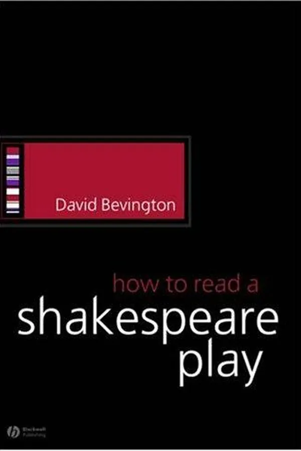 Capa de How to read a Shakespeare play
