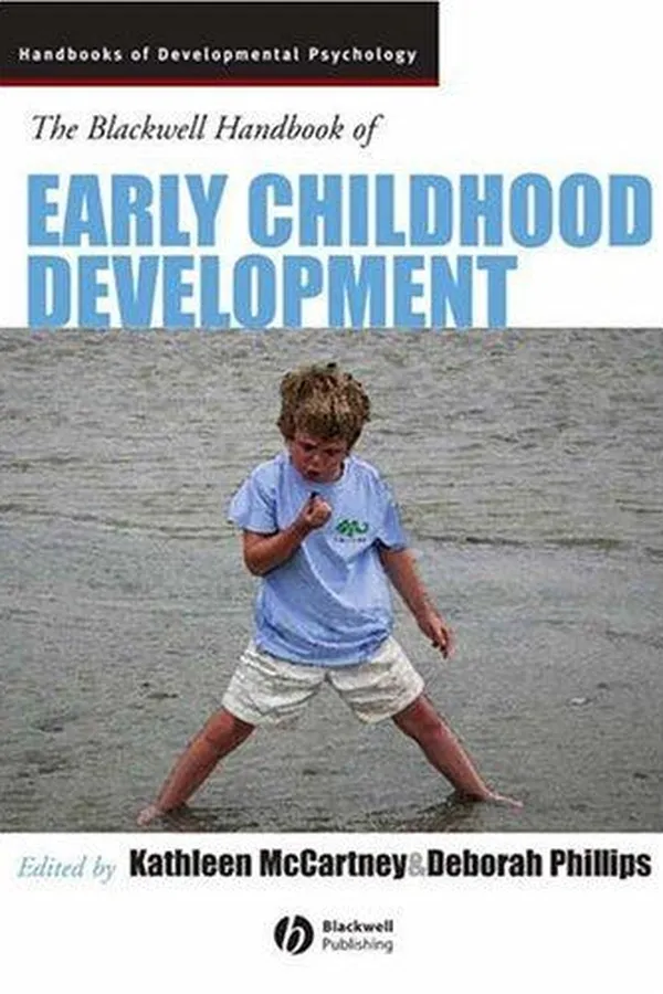 Capa de BLACKWELL HANDBOOK OF EARLY CHILDHOOD DEVELOPMENT; ED. BY KATHLEEN MCCARTNEY