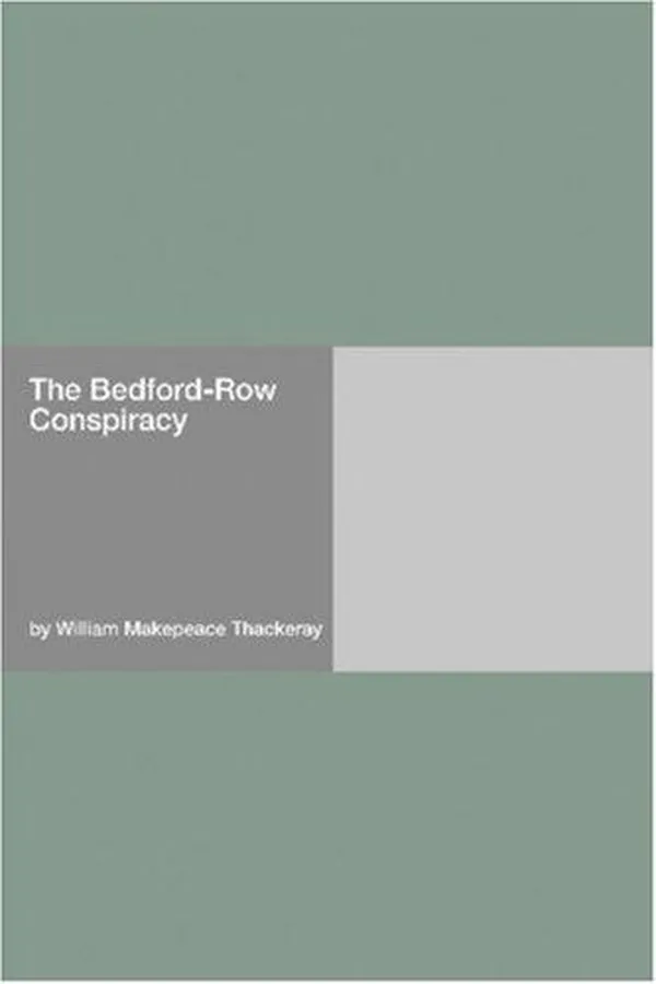 Capa de The Bedford-Row Conspiracy