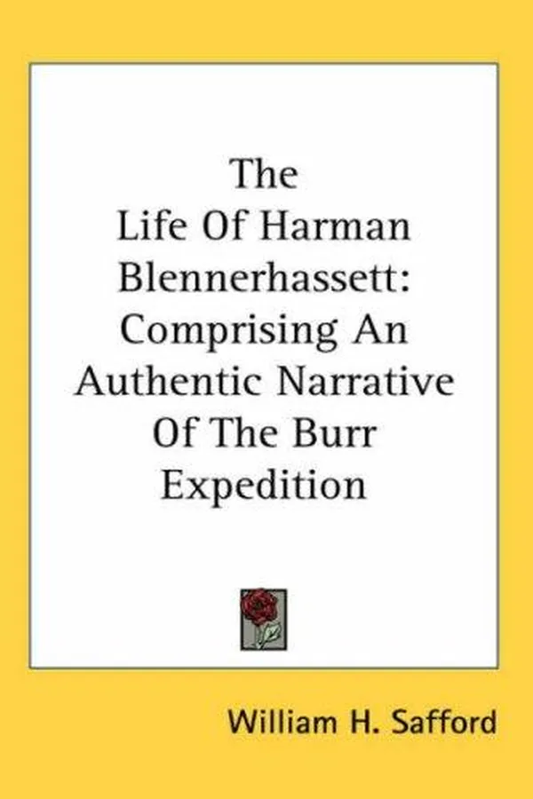 Capa de The life of Harman Blennerhassett