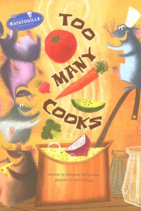Capa de Too Many Cooks (Ratatouille)