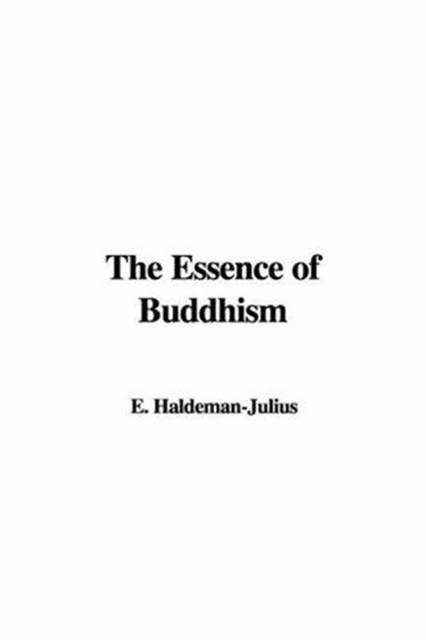 Capa de The Essence of Buddhism