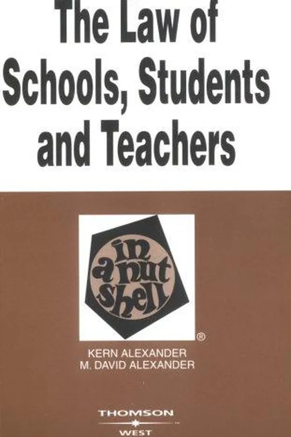 Capa de The law of schools, students, and teachers in a nutshell