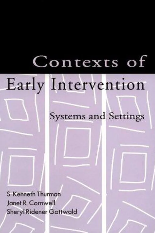 Cover of Contexts of early intervention